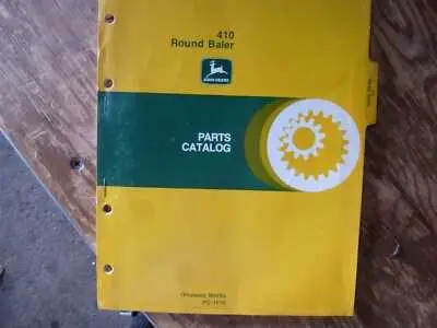 john deere 410 round baler parts diagram