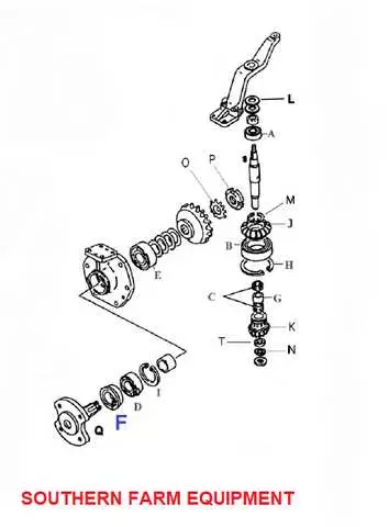 john deere 4100 front axle diagram
