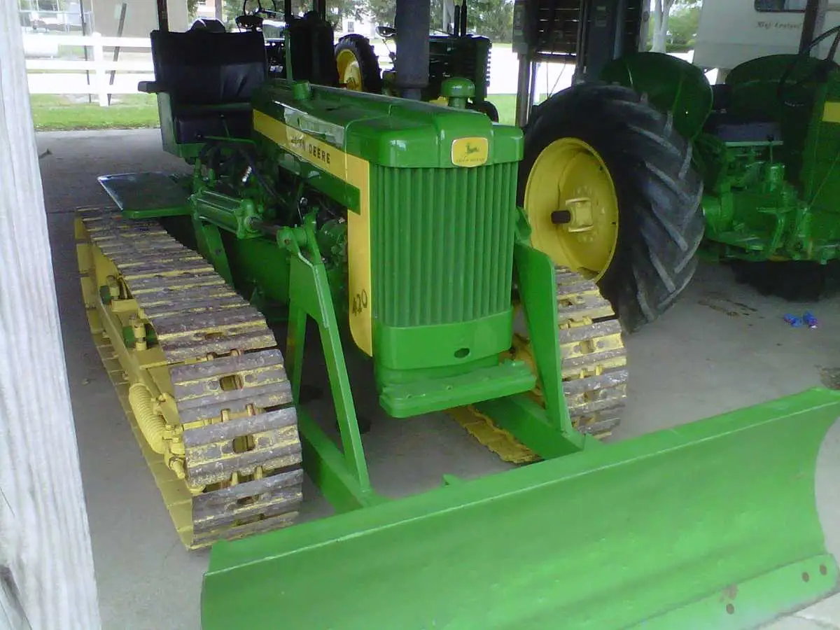 john deere 420 crawler parts diagram