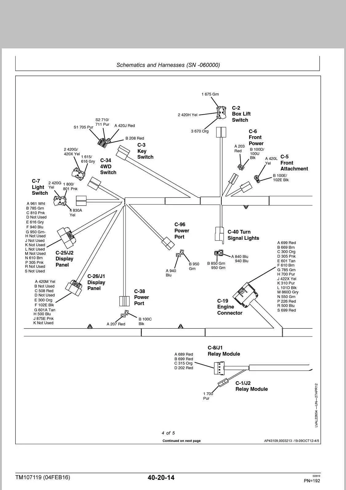 john deere 420 ignition switch wiring diagram