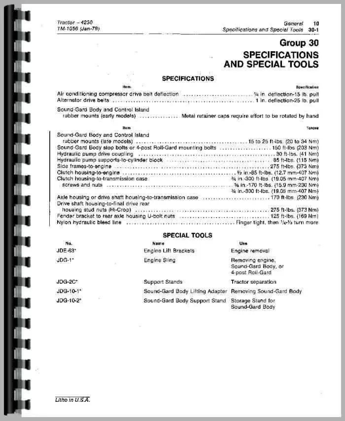 john deere 4230 hydraulic system diagram