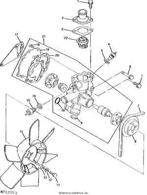 john deere 425 lawn tractor parts diagram coolant system