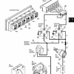 john deere 4300 gear parts diagram