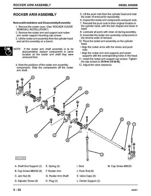 john deere 4400 tractor parts diagram