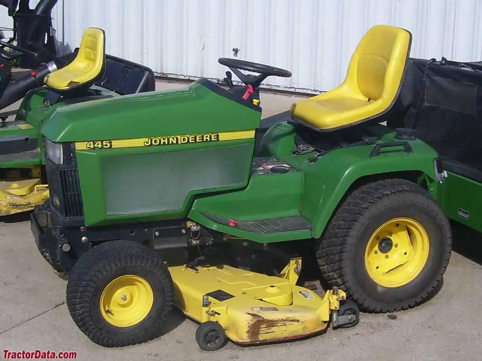 john deere 445 garden tractor wiring diagram