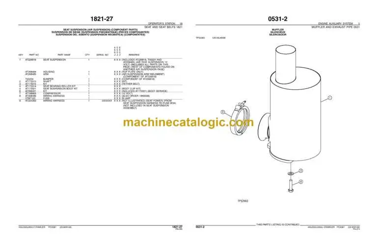 john deere 450j parts diagram
