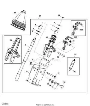 john deere 4520 belt diagram