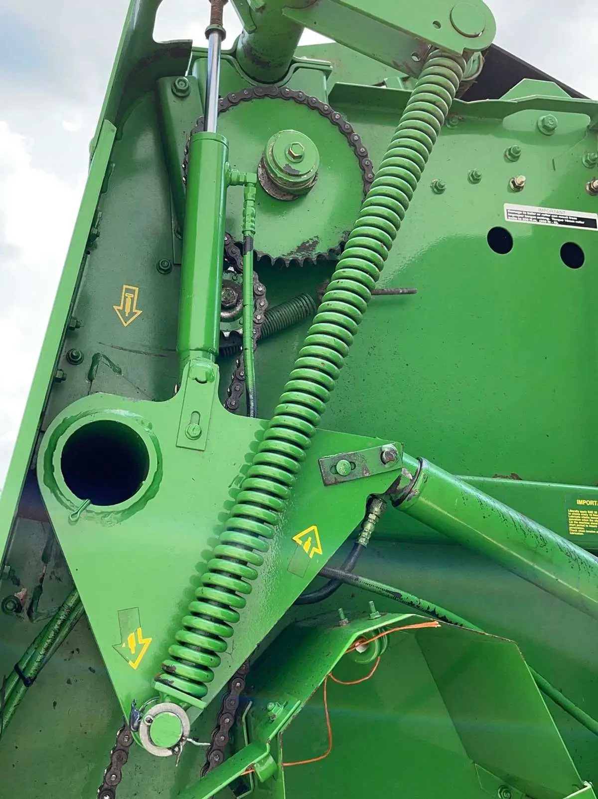 john deere 457 baler parts diagram