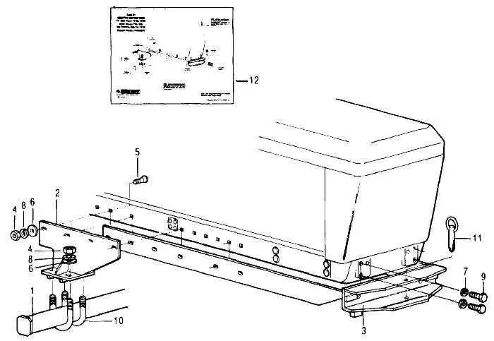 john deere 460 tractor front end loader parts diagram