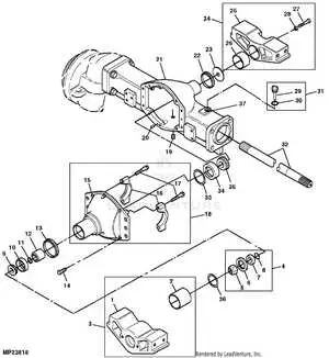 john deere 4600 parts diagrams