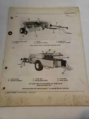 john deere 466 baler parts diagram