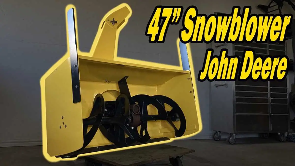 john deere 47 snowblower diagram