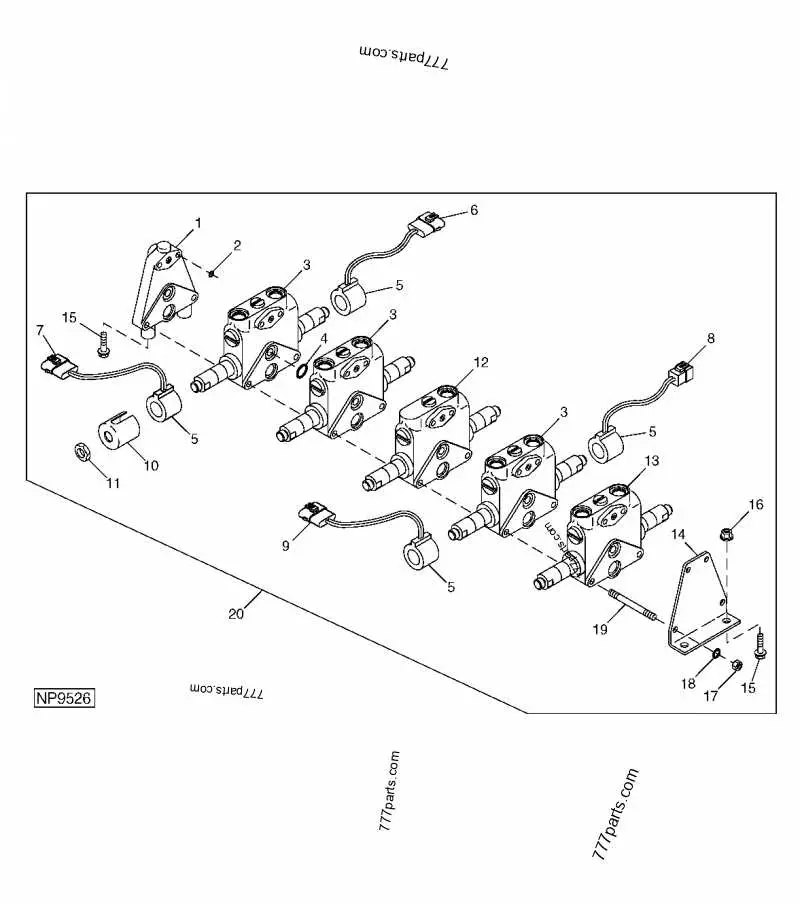 john deere 4700 parts diagram