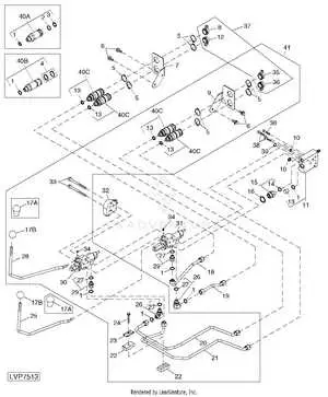 john deere 5105 with 521 loader parts diagram