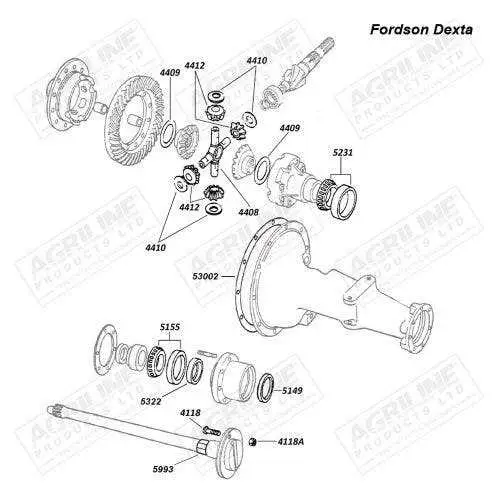 john deere 5200 rear axle attachment diagram