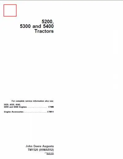 john deere 5200 rear axle attachment diagram