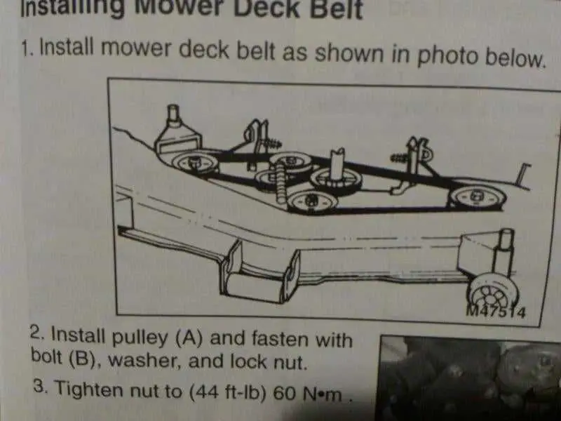 john deere 54 inch cut belt diagram john deere 54 inch cut belt diagram