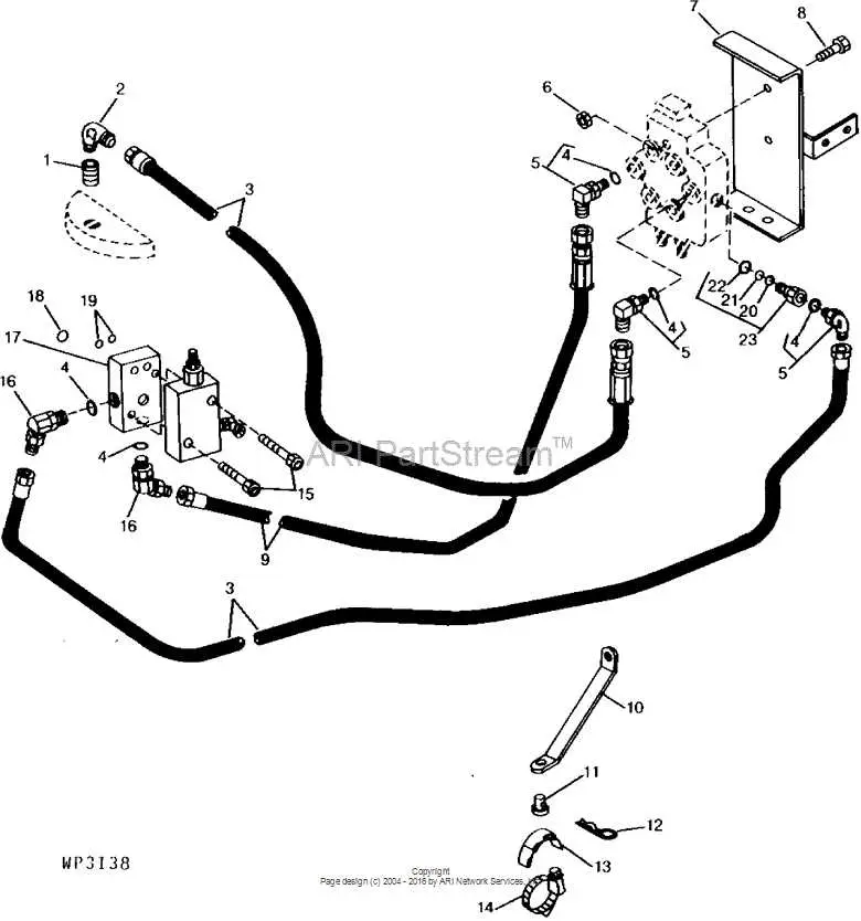 john deere 540 542 bucket control diagram