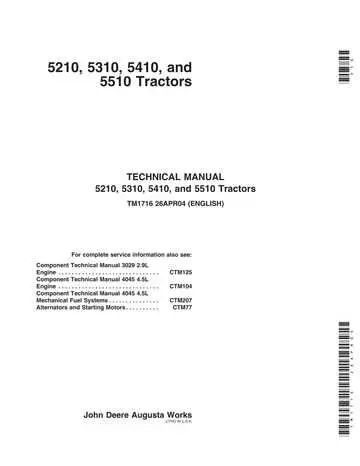 john deere 5410 parts diagram