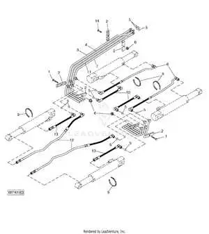 john deere 542 loader parts diagram