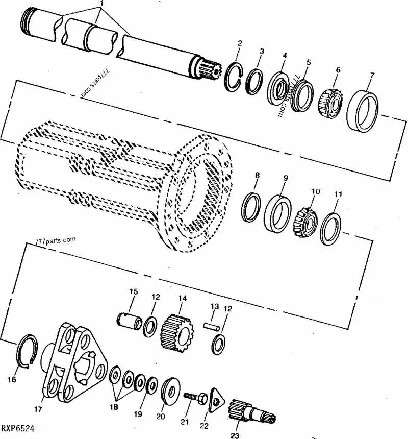 john deere 544j parts diagram