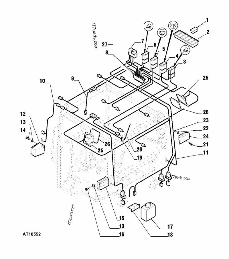 john deere 550 wiring diagram
