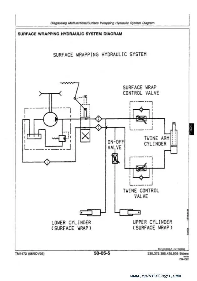 john deere 568 baler pickup diagram
