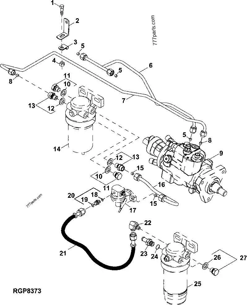 john deere 590i fuel pump diagram john deere 590i fuel pump diagram