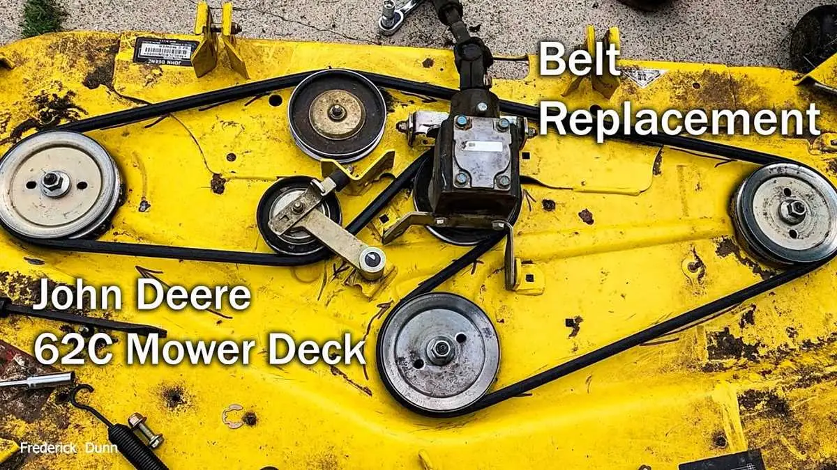 john deere 60 deck belt diagram