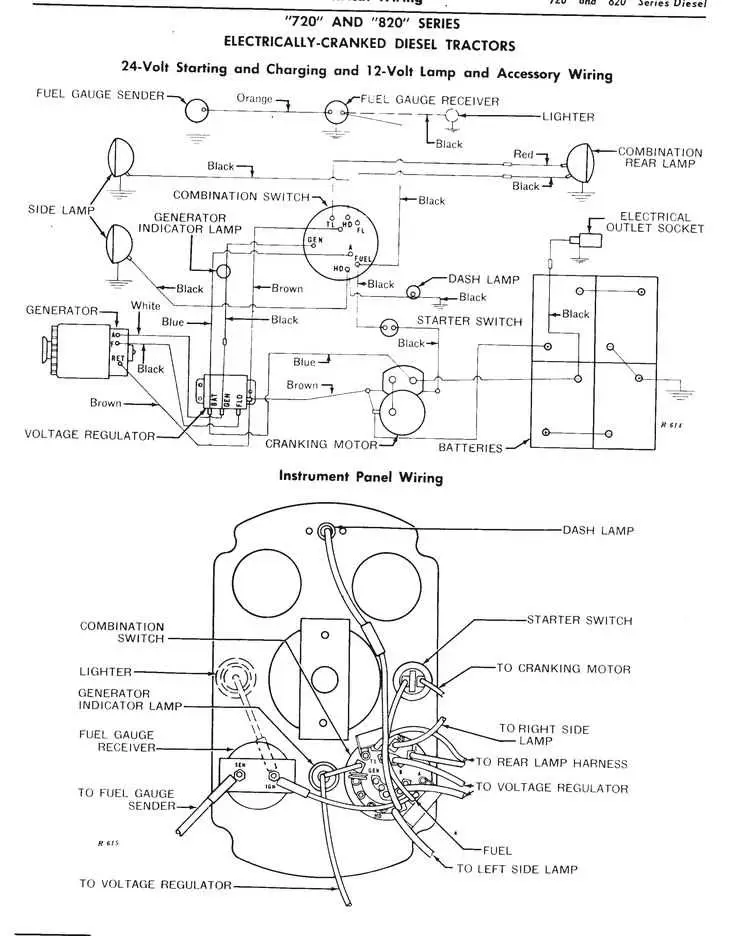 john deere 60 tractor wiring diagram