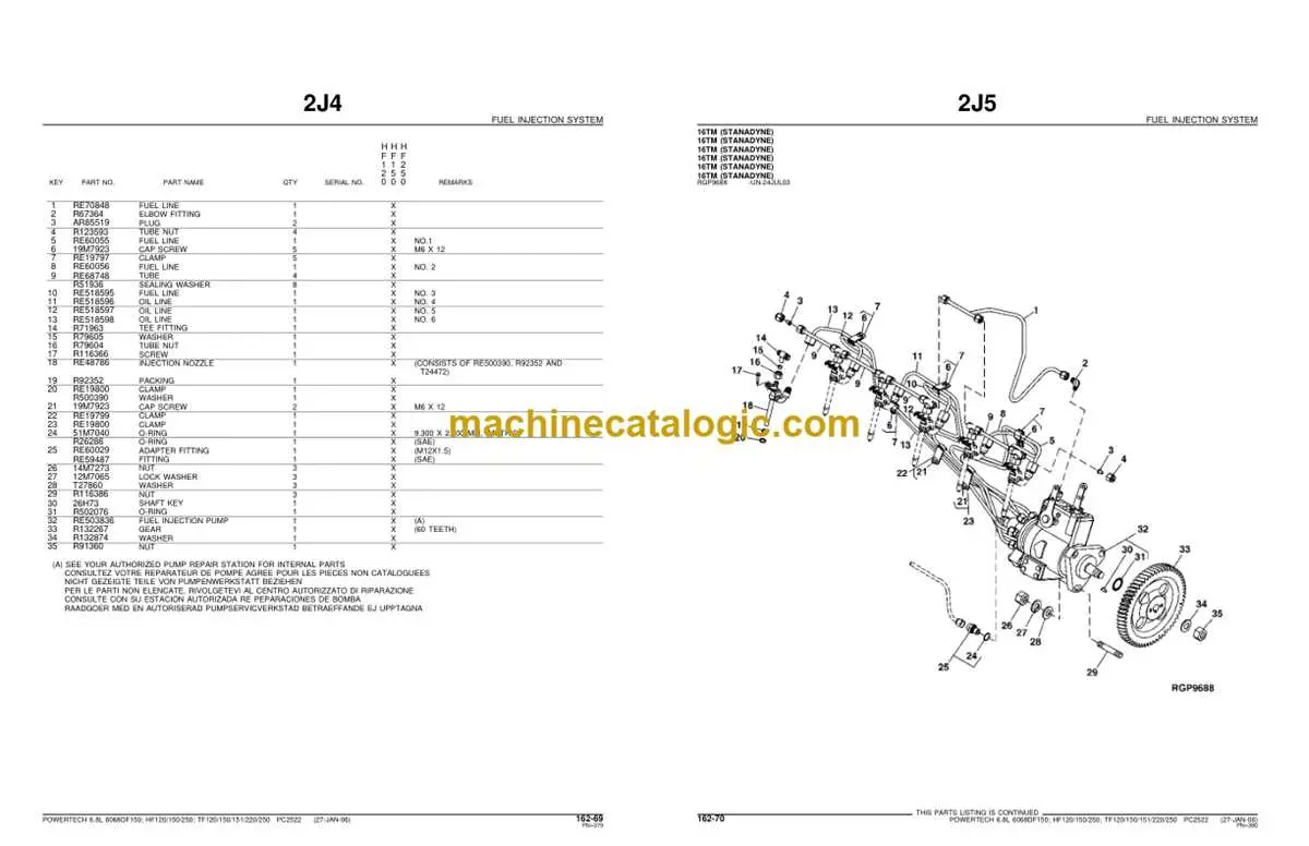 john deere 6068 parts diagram