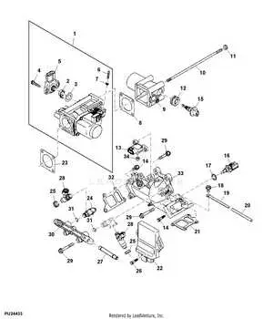 john deere 625i parts diagram