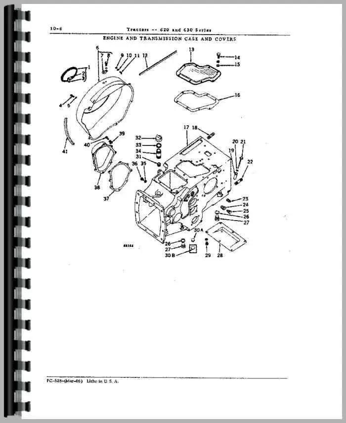 john deere 630 disk parts diagram