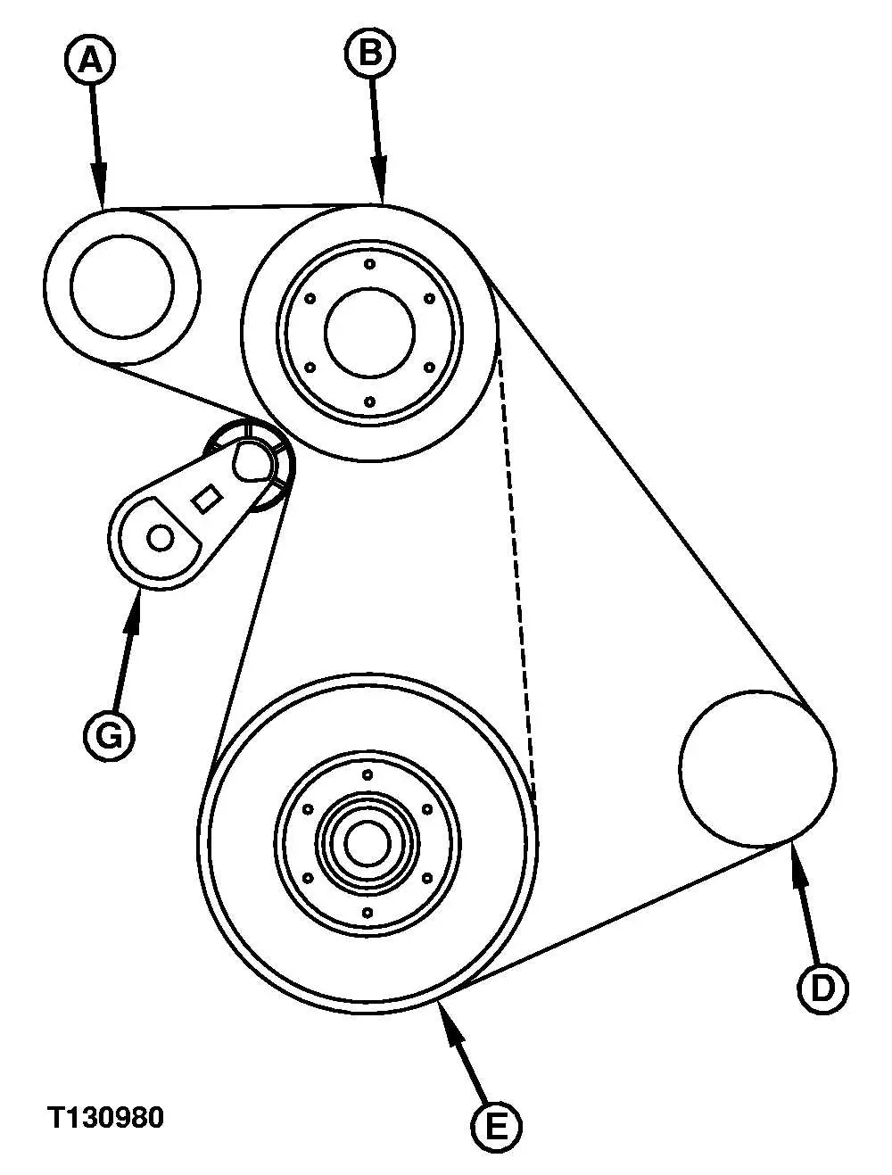 john deere 6300 belt diagram