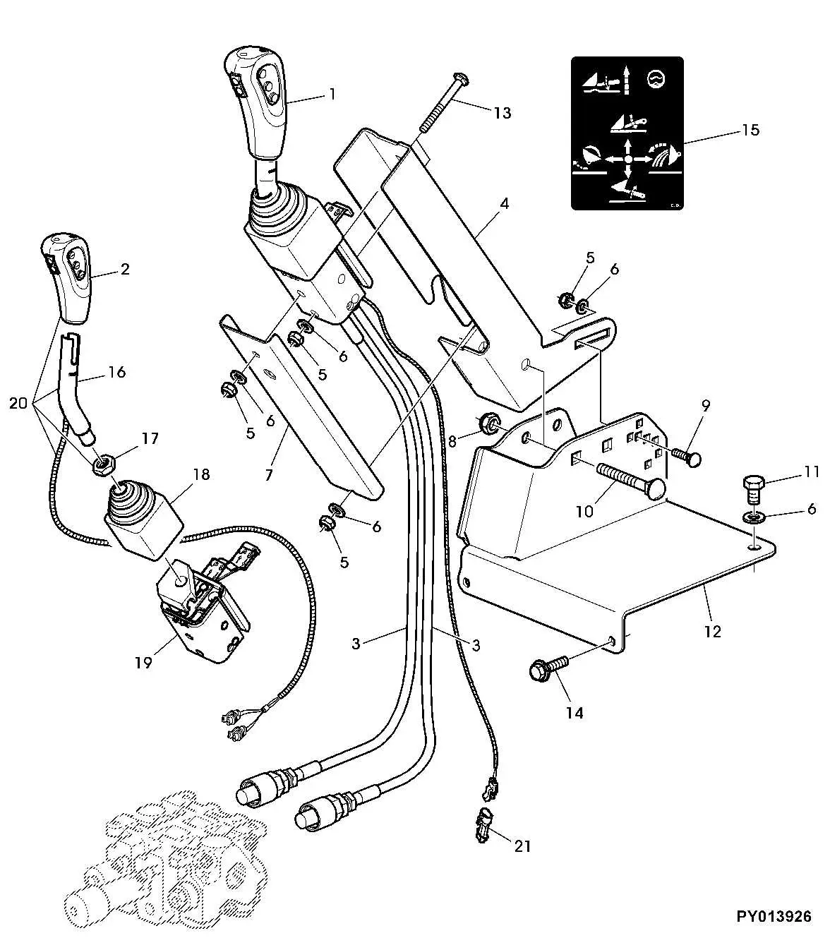 john deere 6330 parts diagram