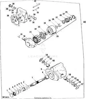john deere 675b parts diagram