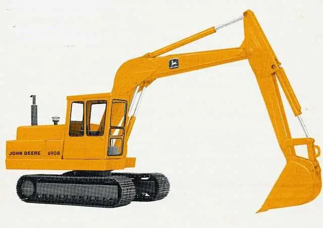 john deere 690b excavator parts diagram