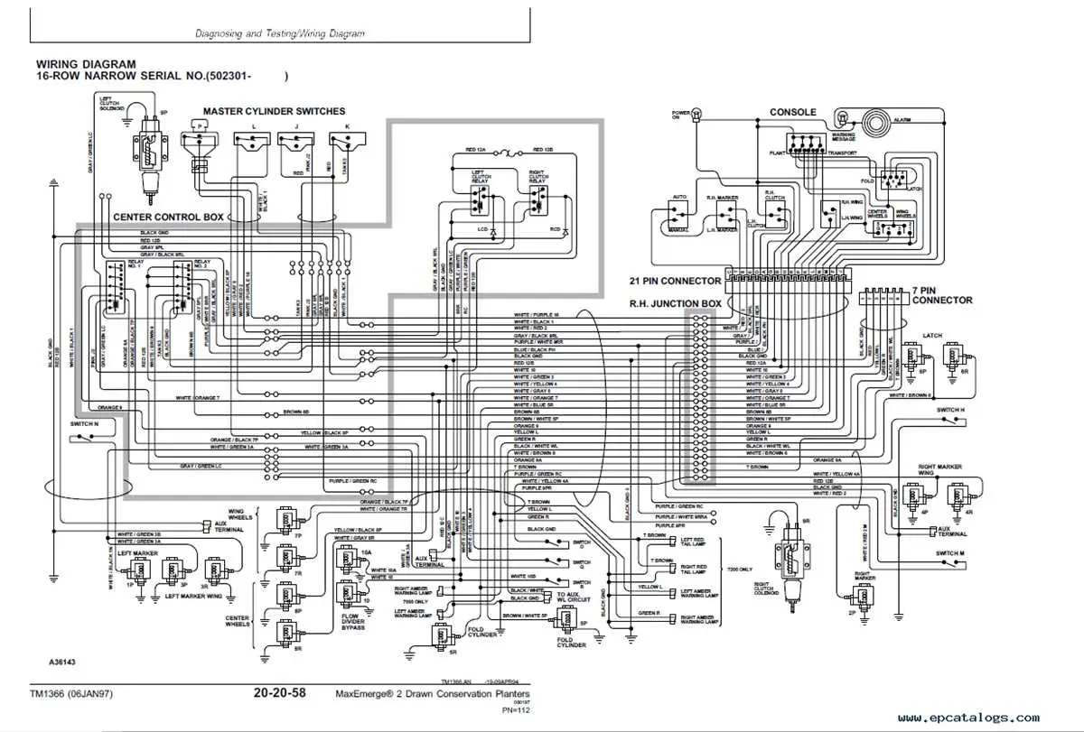 john deere 7000 dry fert transmission diagram
