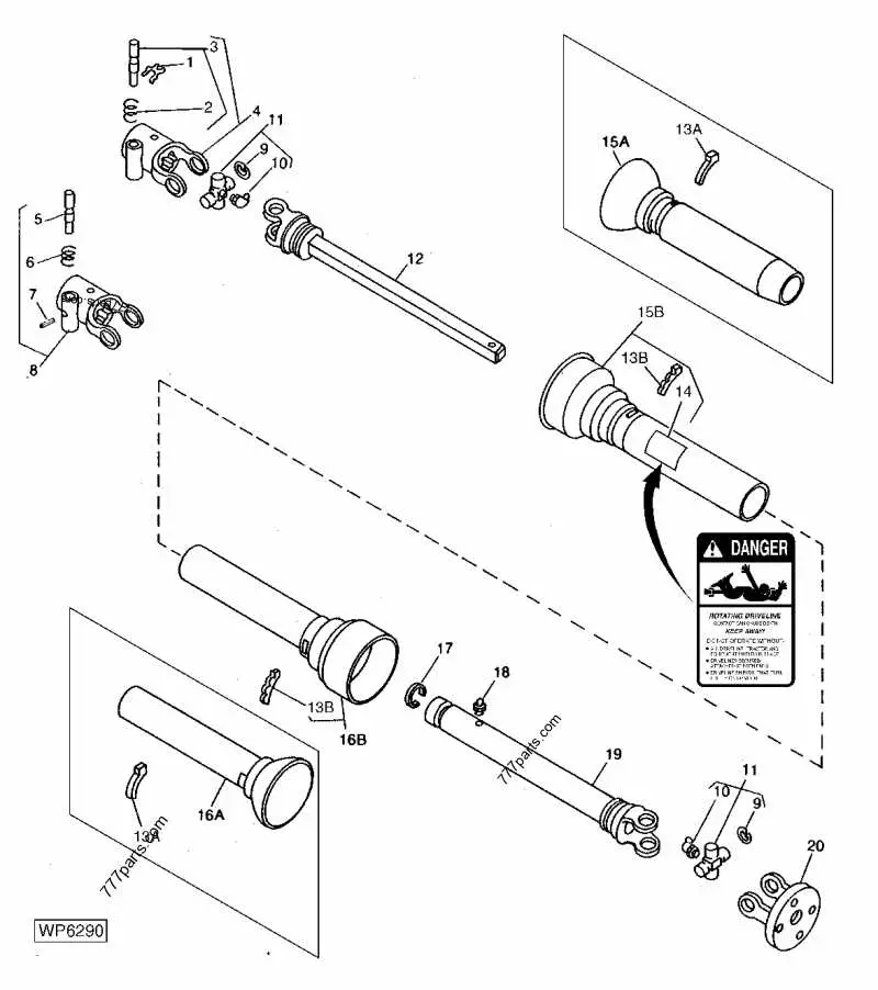john deere 709 parts diagram