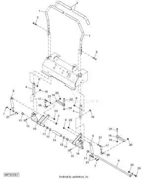 john deere 717a grease alemites diagram
