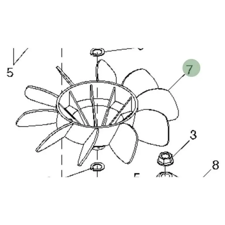john deere 717a mower deck diagram