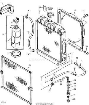 john deere 750 engine diagram