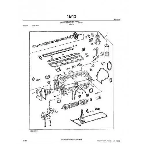 john deere 7520 parts diagram