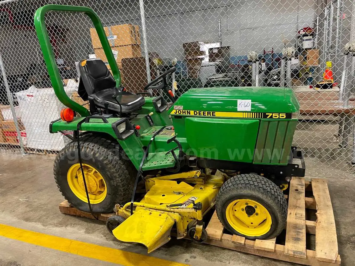 john deere 755 mower deck parts diagram