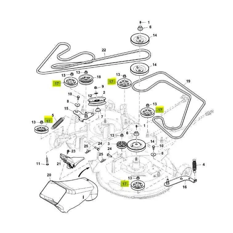 john deere 757 mower deck parts diagram john deere 757 mower deck parts diagram