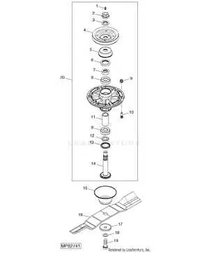 john deere 757 ztrak belt diagram