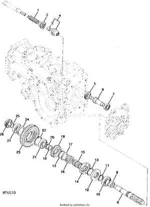 john deere 770 mid pto diagram