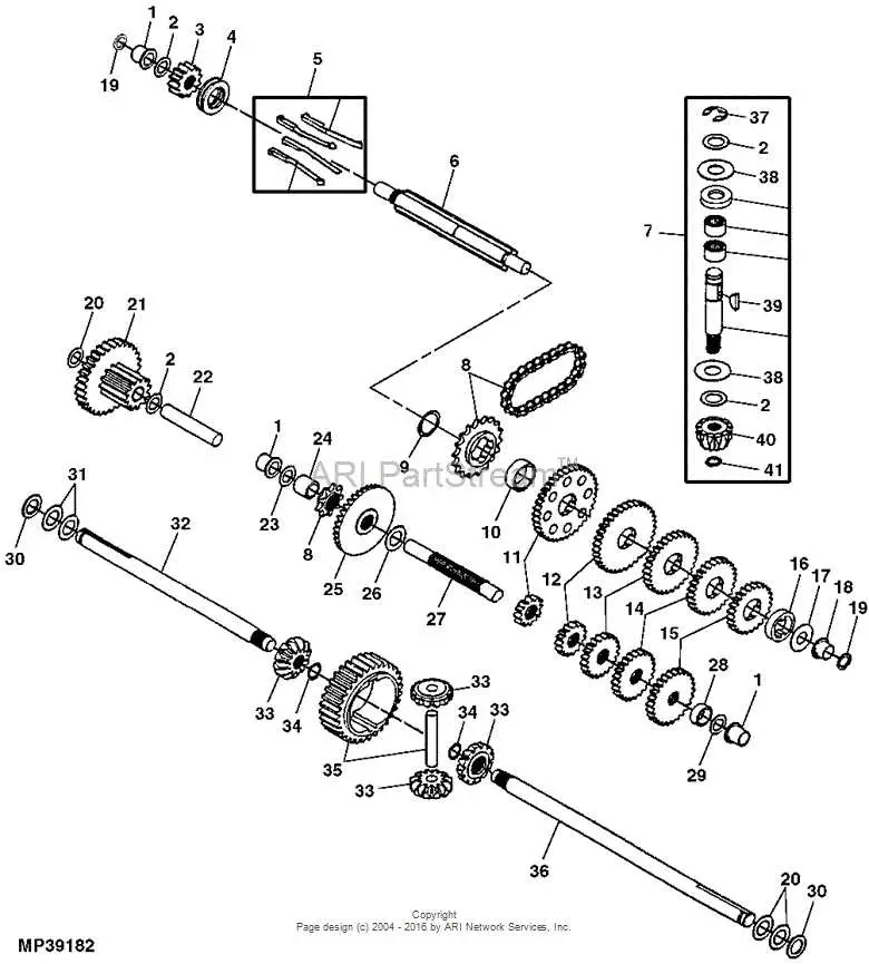 john deere 790 front end diagram