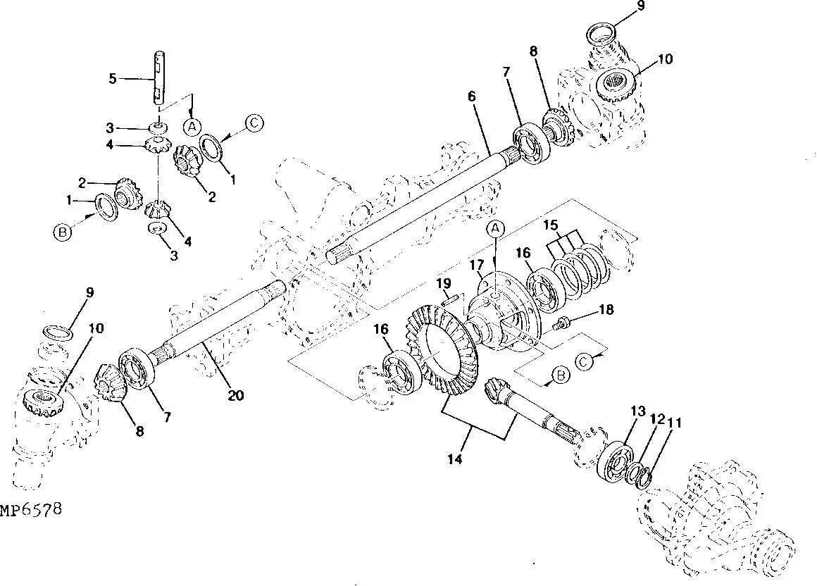 john deere 790 illustrated parts diagram
