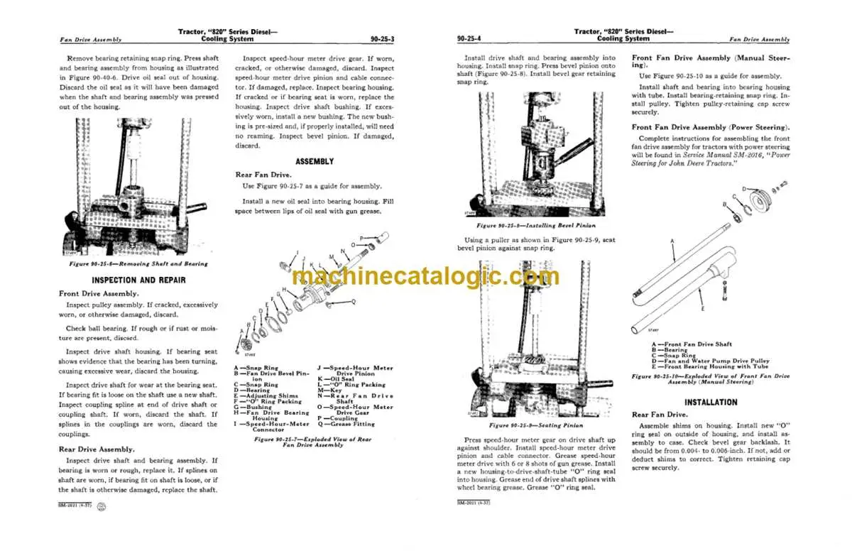 john deere 820 3 cylinder diesel parts diagram